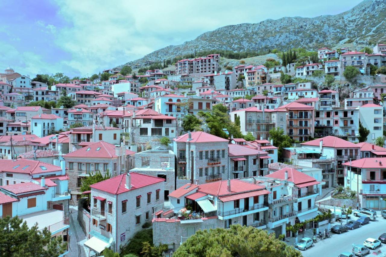 Clock Tower Arachova Suites Buitenkant foto